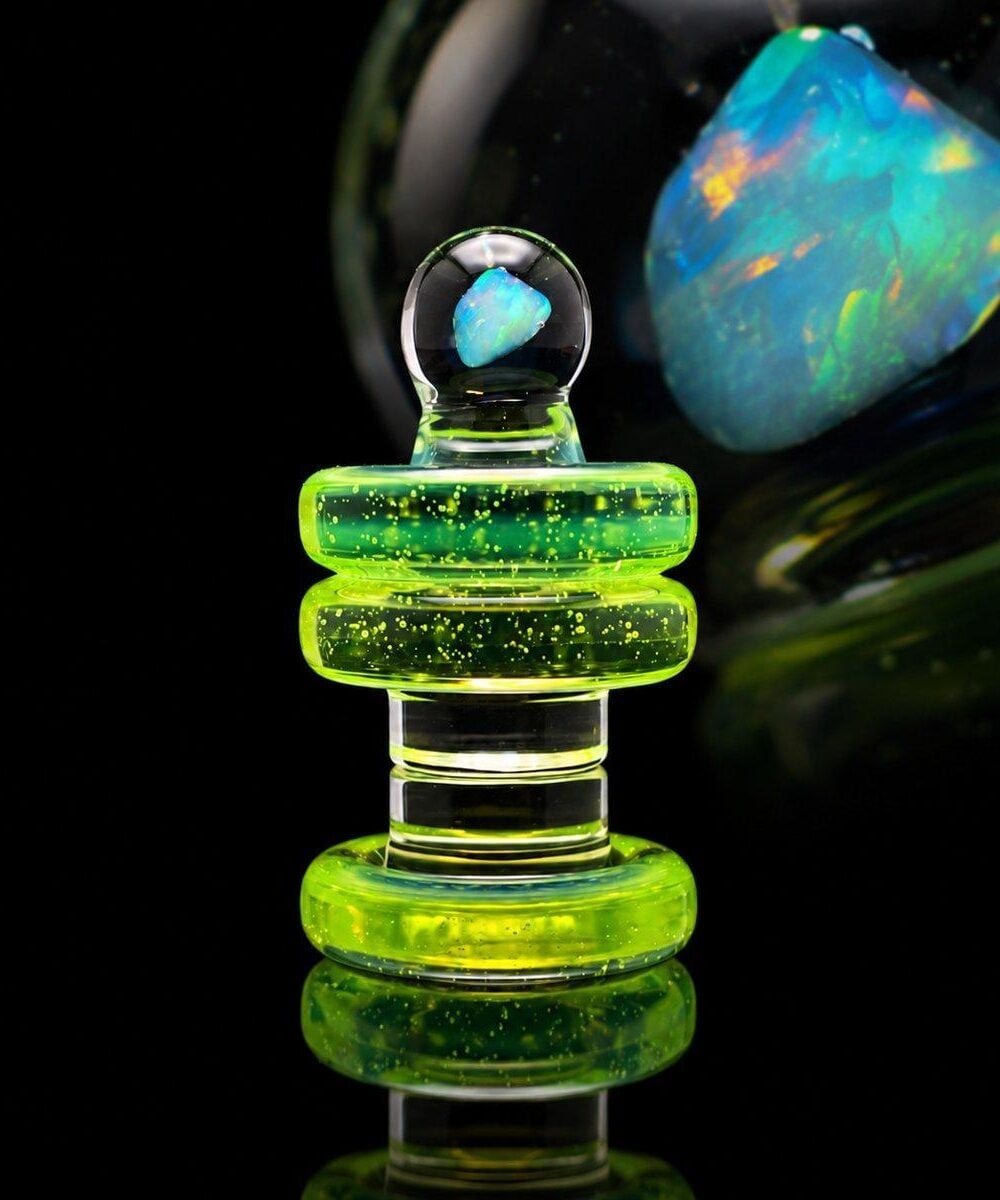 Alternative view of ONE TRICK PONY: ENCASED OPAL TERP SLURPER TOPPER