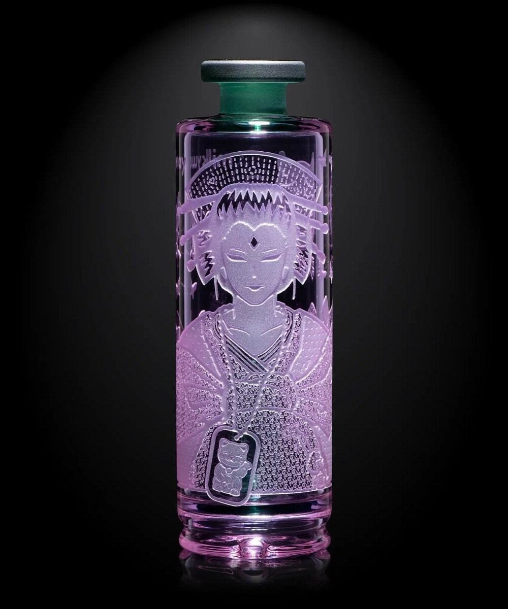MILKY WAY GLASS: KABUKI ACT ONE PUFFCO PEAK GLASS ATTACHMENT