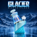 AJ SURF CITY TUBES: GLACIER MARKETPLACE PUFFCO PEAK GLASS ATTACHMENT