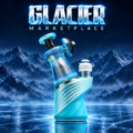 AJ SURF CITY TUBES: GLACIER MARKETPLACE PUFFCO PEAK GLASS ATTACHMENT
