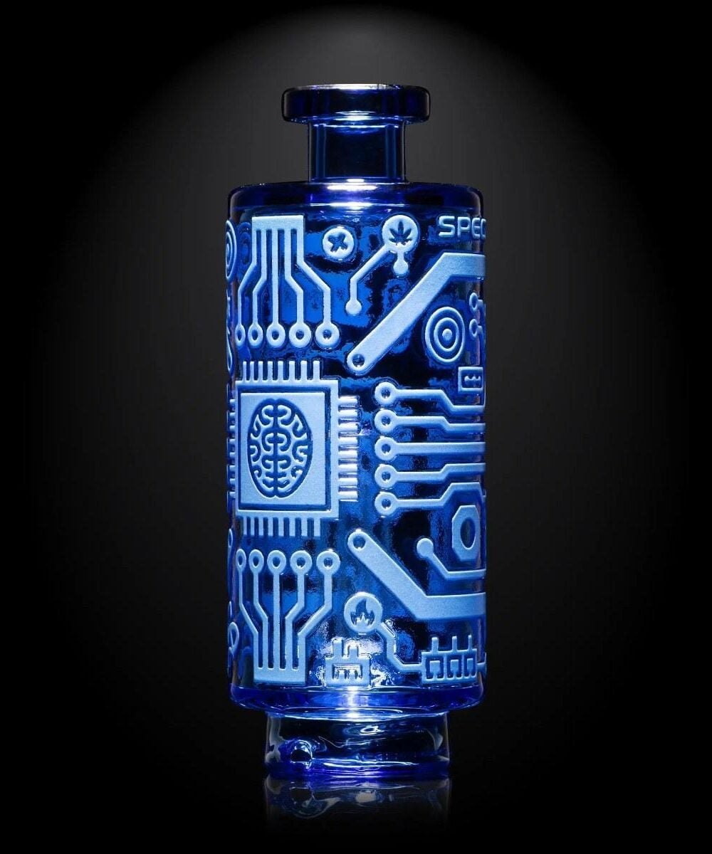 MILKY WAY GLASS: CIRCUITBOARD SPECTRUM FOCUS V CARTA GLASS ATTACHMENT