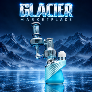COOPERS GLASS: GLACIER MARKETPLACE PUFFCO PEAK GLASS ATTACHMENT