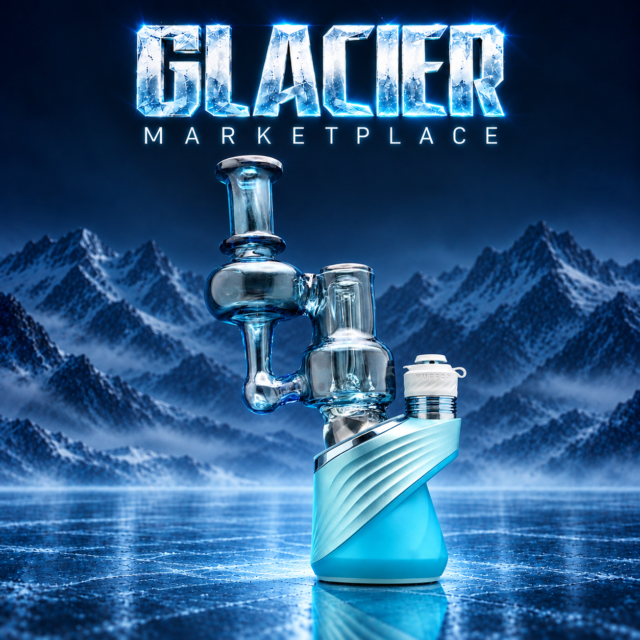 COOPERS GLASS: GLACIER MARKETPLACE PUFFCO PEAK GLASS ATTACHMENT