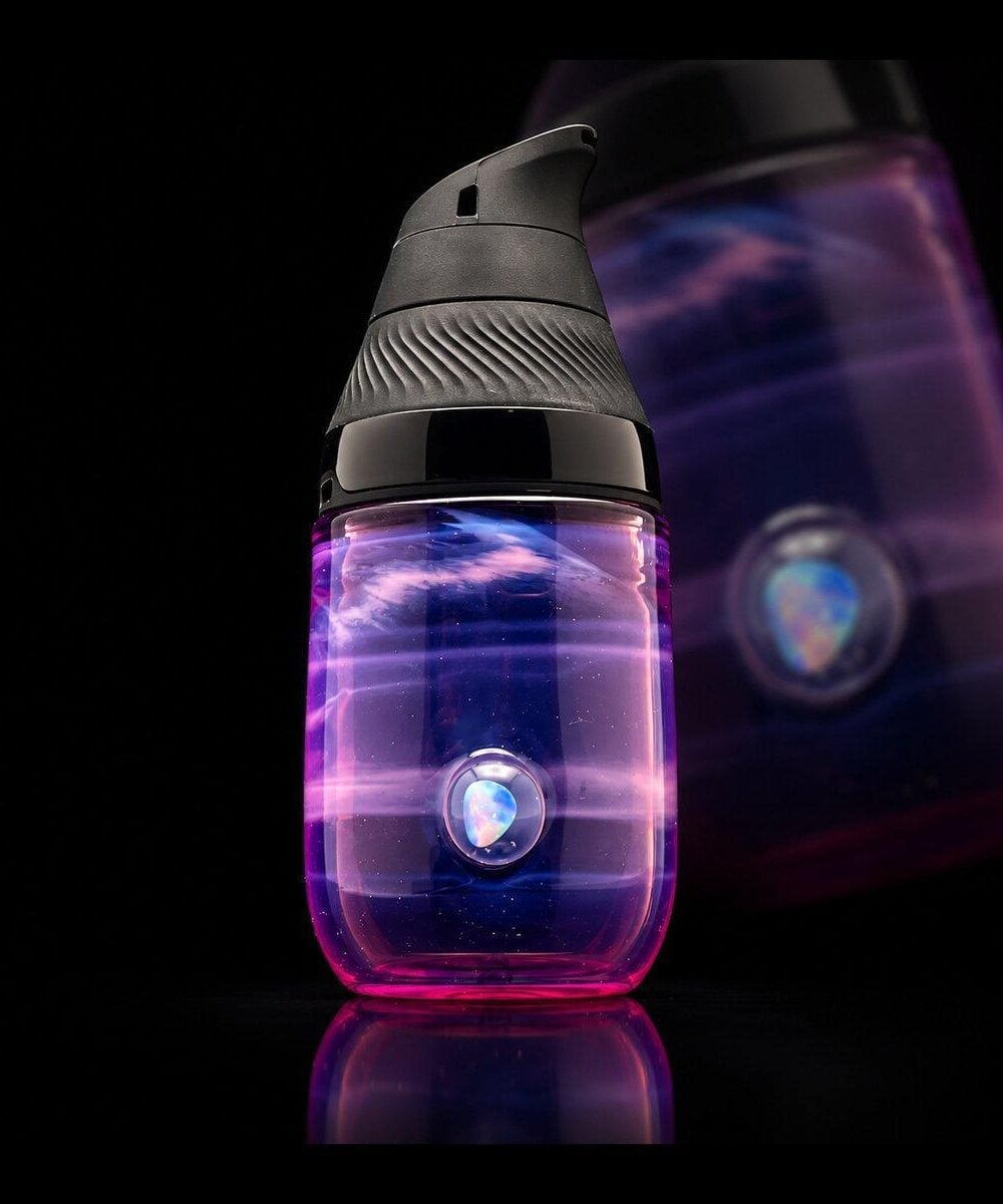Alternative view of ORGANIK GLASS: ENCASED OPAL CUP PUFFCO PROXY CORE GLASS ATTACHMENT
