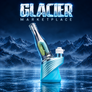 EMPERIAL GLASS: GLACIER MARKETPLACE PUFFCO PEAK GLASS ATTACHMENT