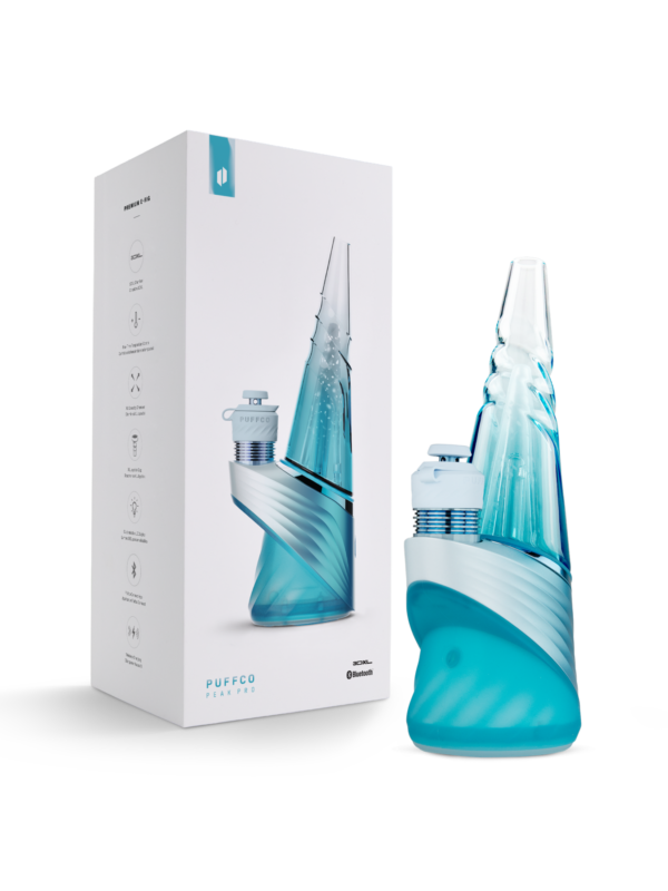 PUFFCO: PEAK PRO 3DXL VERSION GLACIER BUNDLE (DEVICE + HOT KNIFE) PUFFCO: PEAK PRO 3DXL VERSION GLACIER BUNDLE (DEVICE + HOT KNIFE)