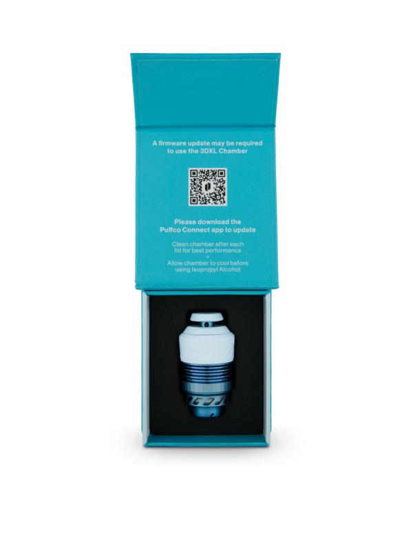 PUFFCO: PEAK PRO LINK + 3DXL GLACIER CHAMBER BUNDLE PUFFCO: PEAK PRO LINK + 3DXL GLACIER CHAMBER BUNDLE